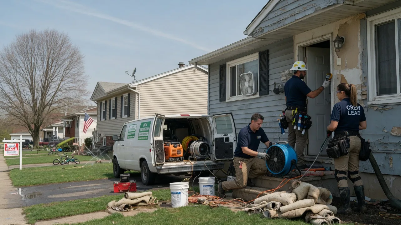 Flood Cleanup in Rutland, SD near me