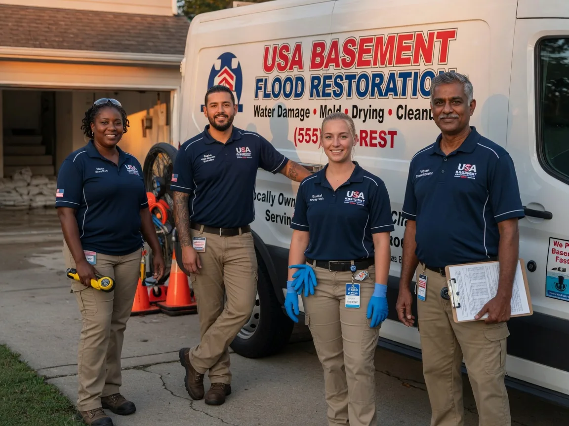 Basement Flood Cleanup company in Rutland, SD