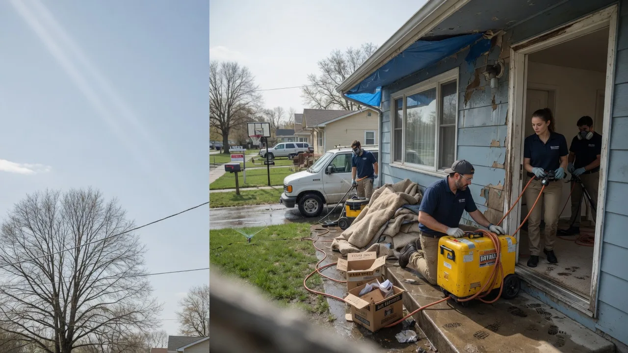 Basement Flood Cleanup in Rutland, SD near me